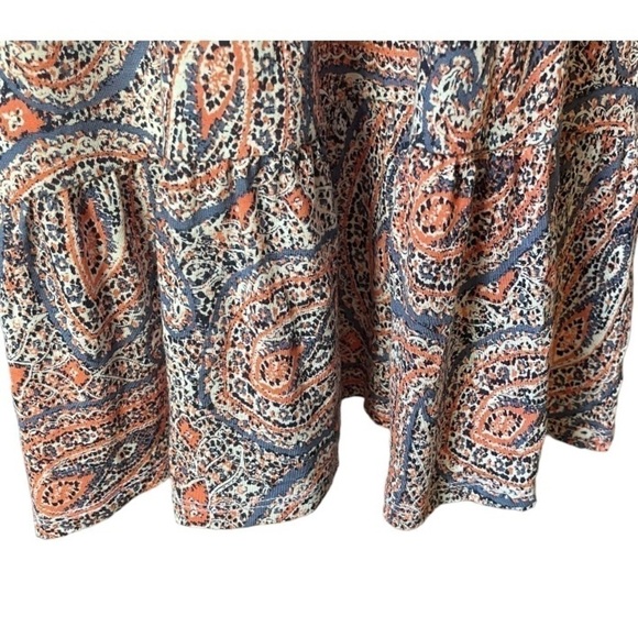 True Craft Sleeveless Pattern Boho Midi Dress XL - Picture 3 of 9